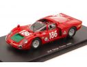 Spark Model S4874 ALFA ROMEO 33/2 N.186 2nd TARGA FLORIO 1968  I.GIUNTI-N.GALLI 1:43 Modellino