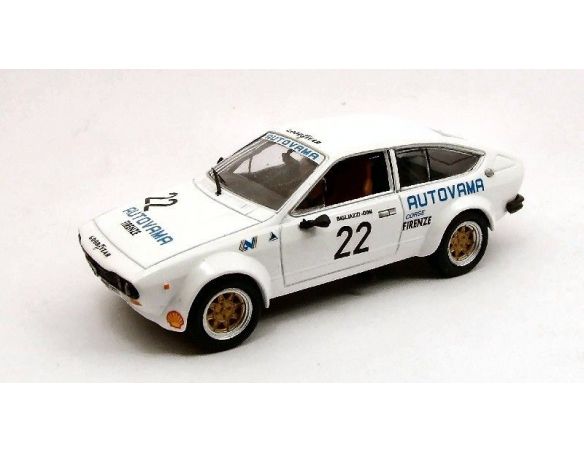 M4 M47174 ALFA ROMEO 2000 GTV N.22 NURBURGRING 1976 DINI-BIGLIAZZI 1:43 Modellino