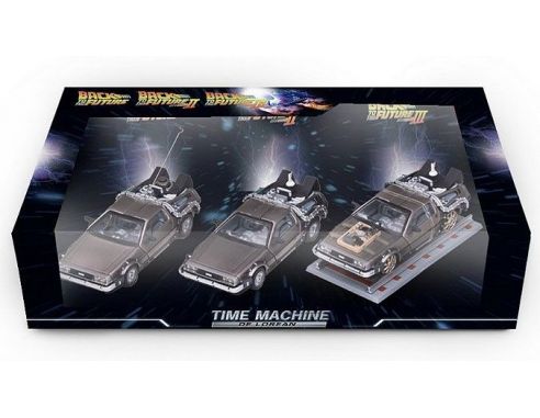 Vitesse VE24016 SET DELOREAN BACK TO THE FUTURE 1/43 Modellino