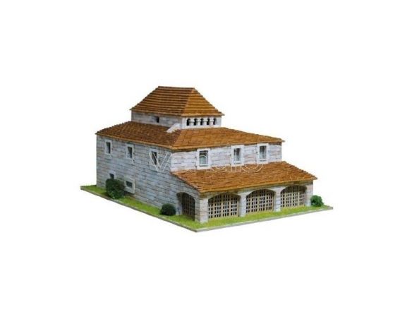 Aedes Ars AS1405 Masia del Barca 1:50 Kit Modellino Scatola Rovinata