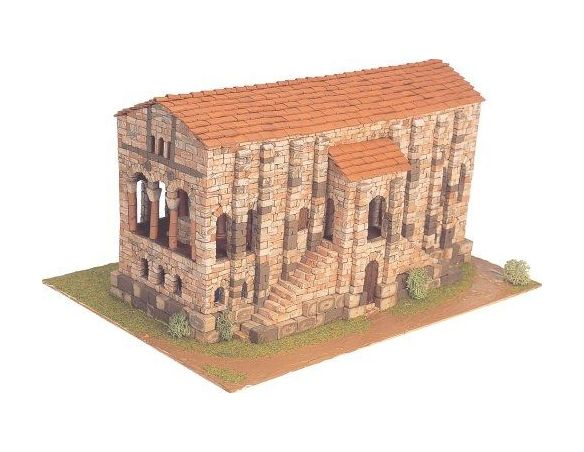 Domus Kits 40090 ROMANICA 13 St. Maria de Naranco 1:65 Kit Modellino