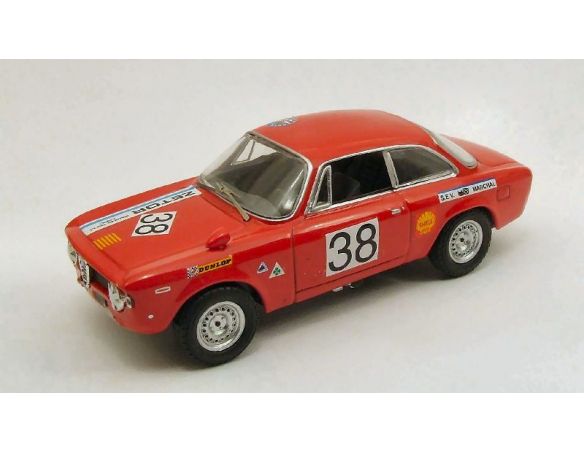 M4 M47179 ALFA ROMEO 1300 GTA N.38 BRNO 1969 J.ROSICHY'S 1:43 Modellino