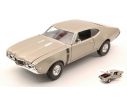 Welly WE24024GD OLDSMOBILE 442 1968 LIGHT GOLD 1:24 Modellino