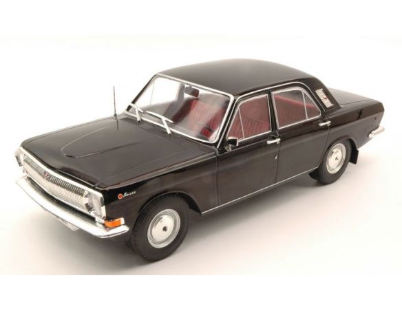 MODELCARGROUP MCG18013 VOLGA M24 1967-1992 BLACK 1:18 Modellino