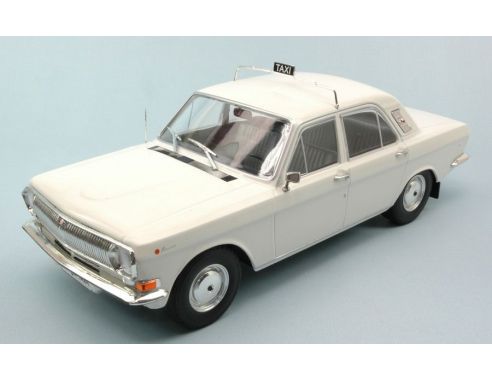 Mac Due MCG18017 VOLGA M24 1967-1992 TAXI WHITE 1:18 Modellino