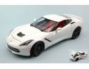 Maisto MI31677W CORVETTE STINGRAY Z51 2014 WHITE 1:18 Modellino