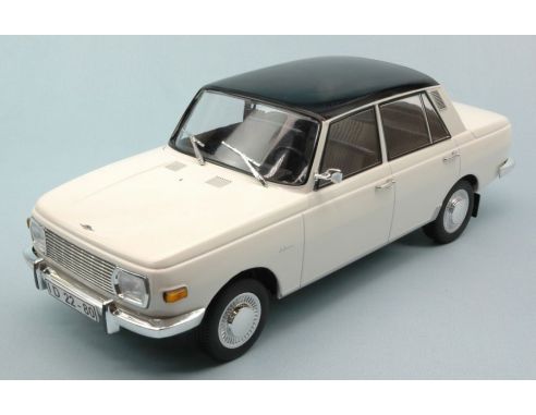Mac Due MCG18079 WARTBURG 353 1966 WHITE/BLACK 1:18 Modellino
