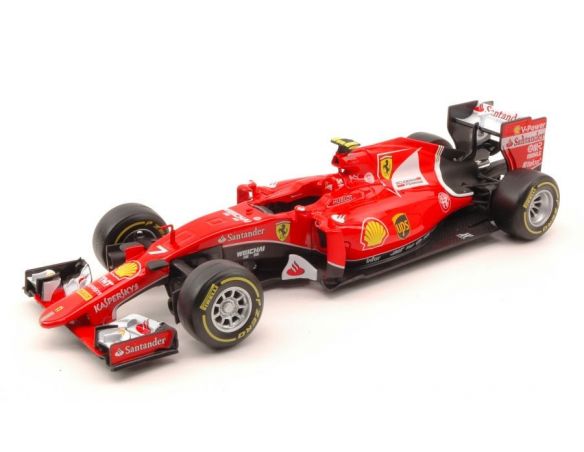 Bburago BU26801R FERRARI SF15-T K.RAIKKONEN 2015 N.7 1:24 Modellino