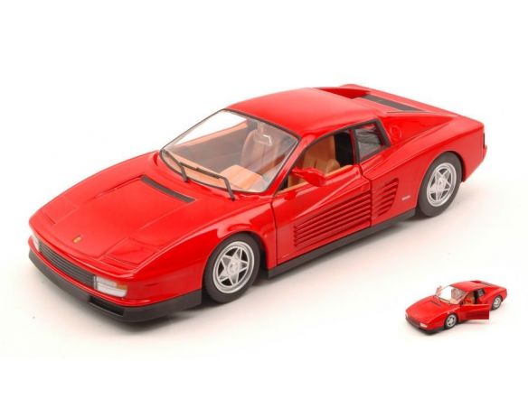 Bburago BU26014R FERRARI TESTAROSSA 1984 RED 1:24 Modellino