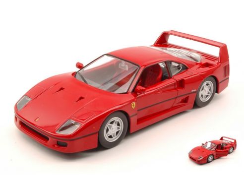 Bburago BU26016R FERRARI F40 1987 RED 1:24 Modellino