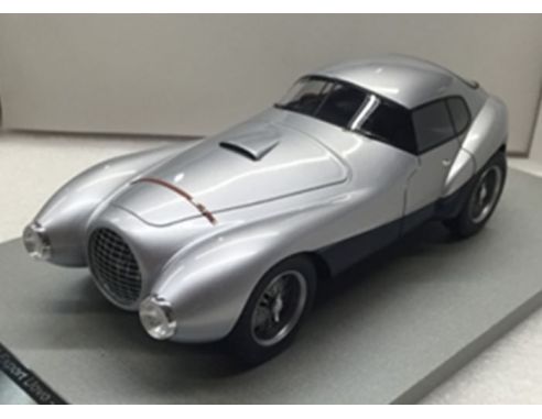 Tecnomodel TMD1823D FERRARI 166/212 UOVO 1951 SILVER/BLUE 1:18 Modellino