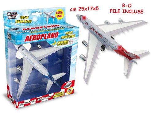Teorema TE64141 AEREO DIE CAST M380 LUCI E SUONI 1:300 ASS.2COL. Modellino