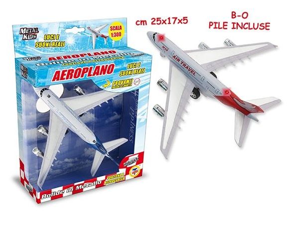 Teorema TE64141 AEREO DIE CAST M380 LUCI E SUONI 1:300 ASS.2COL. Modellino