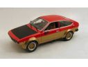 M4 M47205 A.ROMEO ALFETTA GTV 2000 RED/GOLD 1:43 Modellino