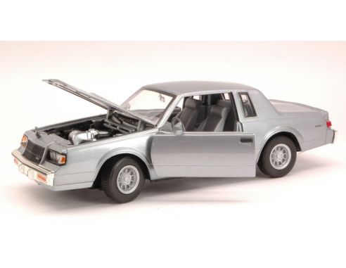 Motormax MTM73319MG BUICK REGAL 1987 SILVERBLUE 1:24 Modellino