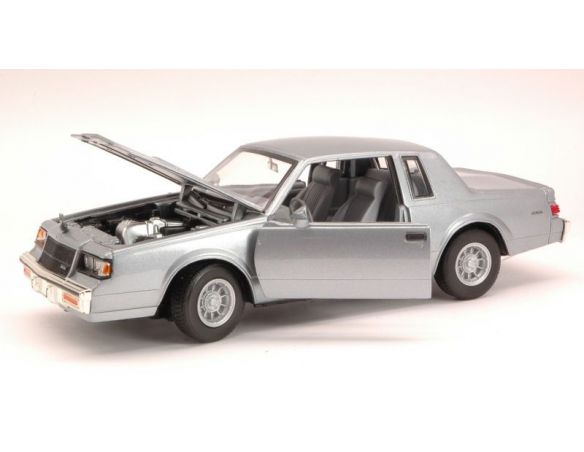 Motormax MTM73319MG BUICK REGAL 1987 SILVERBLUE 1:24 Modellino