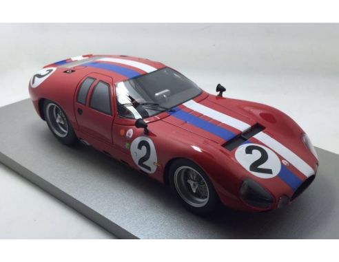 Tecnomodel TMD1838C MASERATI TIPO 150/3 N.2 DNF LM 1963 A.SIMON-LLOYD LUCKY CASNER 1:18 Modellino