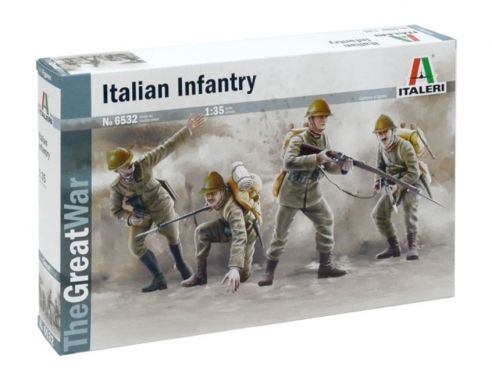 Italeri IT6532 WWI ITALIAN INFANTRY 1915 KIT 1:35 Modellino
