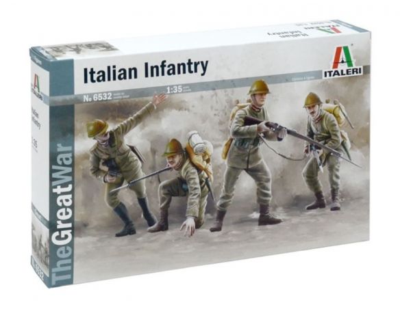 Italeri IT6532 WWI ITALIAN INFANTRY 1915 KIT 1:35 Modellino