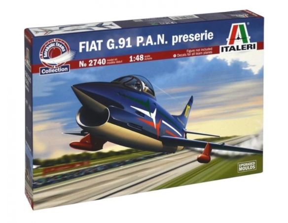 Italeri IT2740 FIAT G91 P.A.N. PRE-SERIE KIT 1:48 Modellino