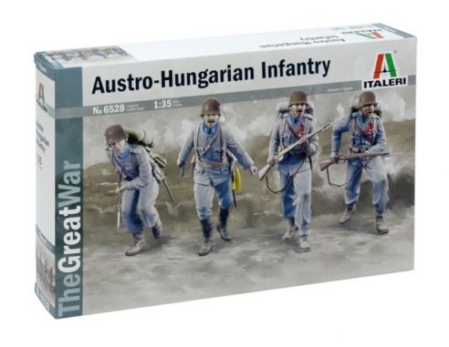Italeri IT6528 WWI AUSTRO HUNGARIAN INFANTRY 1914 KIT 1:35 Modellino