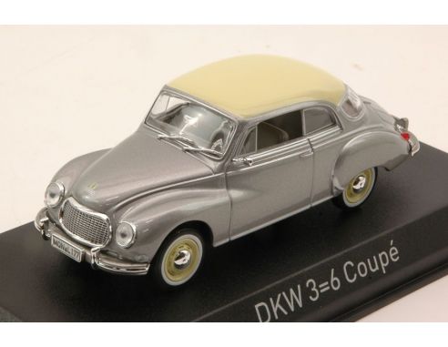 Norev NV820312 AUTO UNION 3＝6 COUPE' 1955 GREY & WHITE 1:43 Modellino