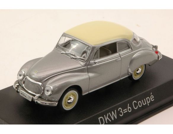 Norev NV820312 AUTO UNION 3＝6 COUPE' 1955 GREY & WHITE 1:43 Modellino