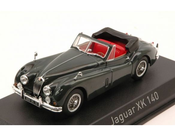 Norev NV270032 JAGUAR XK140 CABRIOLET 1957 DARK METALLIC GREY 1:43 Modellino