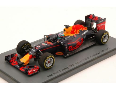 Spark Model S5007 RED BULL RB12 D.RICCIARDO 2016 N.3 4th AUSTRALIAN GP 1:43 Modellino