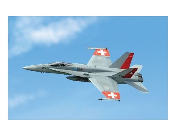 Italeri IT1385 F/A 18 SWISS AIR FORCE KIT 1:72 Modellino