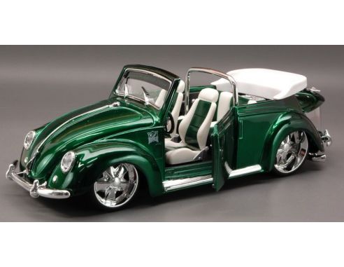 Maisto MI31019G VW BEETLE CUSTOM CONV.'51 GREEN 1:18 Modellino