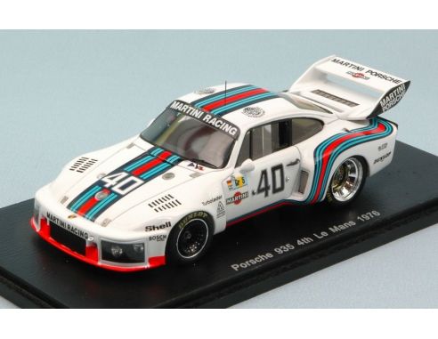 Spark Model S4689 PORSCHE 935 N.40 4th LM 1976 R.STOMMELEN-M.SCHURTI 1:43 Modellino