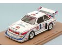 Spark Model S43PP86 AUDI QUATTRO S1 N.1 WINNER PIKES PEAK 1986 B.UNSER 1:43 Modellino