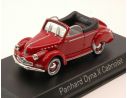 Norev NV451803 PANHARD DYNA X CABRIOLET 1951 RED 1:43 Modellino
