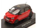 Norev NV351425 SMART FORFOUR 2015 BLACK & RED 1:43 Modellino