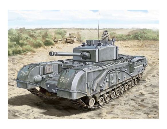 Italeri IT15760 CHURCHILL MK.III/IV/AVRE/NA75 KIT 1:56 Modellino