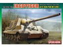 Dragon D6827 JAGDTIGER W/12,8 cm PAK 80 (L/66) KIT 1:35 Modellino