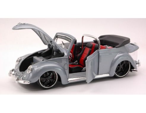 Maisto MI31019S VW BEETLE CUSTOM CONV.'51 SILV.1:18 Modellino
