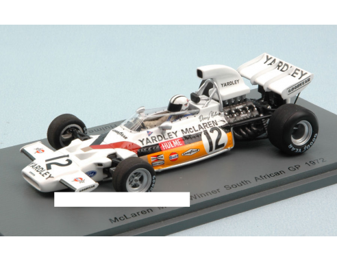 Spark Model S4292 MC LAREN M19a D.HULME 1972 N.12 WINNER SOUTH AFRICAN GP 1:43 Modellino