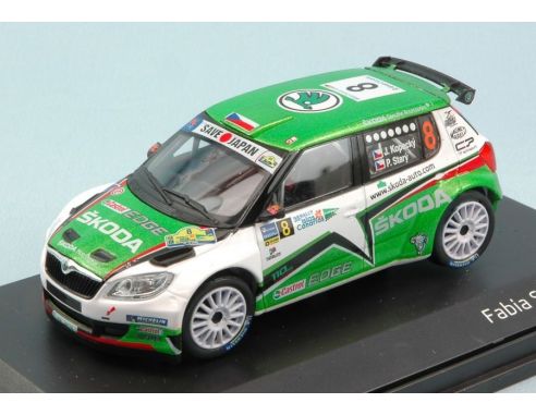 Abrex AB604TM SKODA FABIA S2000 N.8 2nd EL CORTE INGLES (CANARIAS) 2011 KOPECKY-STARY Modellino