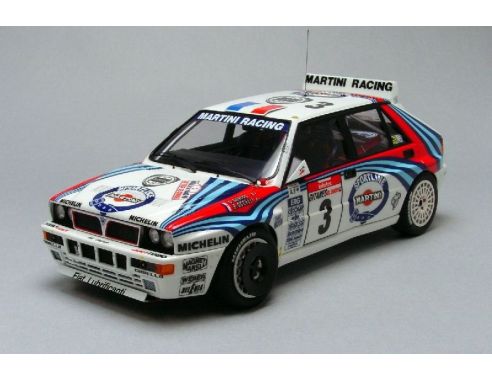 Hasegawa HGSCR15 LANCIA SUPER DELTA N.3 OR N.7 1992 WRC MAKES CHAMPION KIT 1:24 Modellino