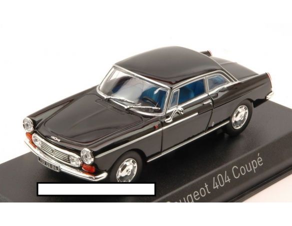Norev NV474431 PEUGEOT 404 COUPE' 1967 BLACK 1:43 Modellino