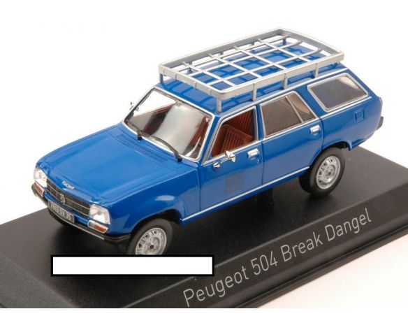 Norev NV475423 PEUGEOT 504 BREAK DANGEL 1982 EDF 1:43 Modellino