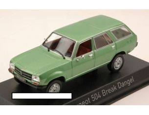 Norev NV475430 PEUGEOT 504 BREAK 1980 GREEN METALLIC 1:43 Modellino