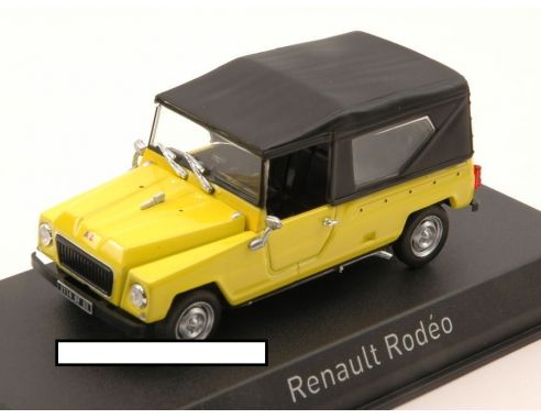 Norev NV510953 RENAULT RODEO 1972 YELLOW 1:43 Modellino