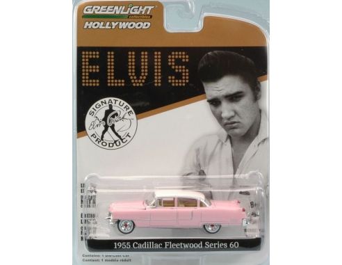 Greenlight GREEN44740C CADILLAC FLEETWOOD SERIES 60 1955 ELVIS PRESLEY 1:64 Modellino
