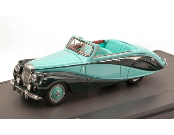 Matrix MX40402-041 DAIMLER DB18 EMPRESS CONVERTIBLE HOOPER 1951 2 TONE GREEN 1:43 Modellino