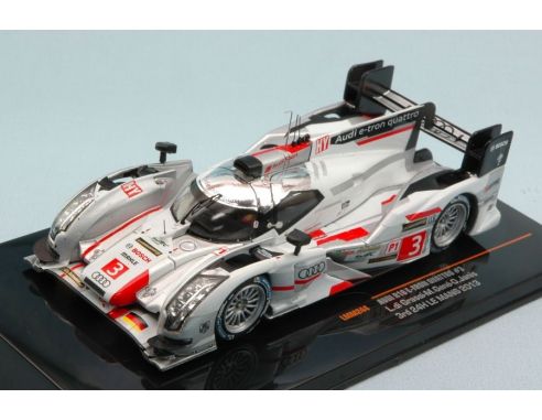 Ixo model LMM244 AUDI R18 N.3 3rd LM 2013 L.DI GRASSI-M.GENE-O.JARVIS  1:43 Modellino