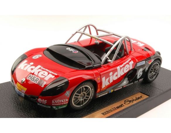 Anson AS0352 RENAULT SPIDER KICKER Nr.6 RED 1:18 Modellino