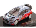 Ixo model RAM586 HYUNDAI j20 N.1 WINNER RALLY D'ANTIBES 2014 BOUFFIER-PANSERI 1:43 Modellino